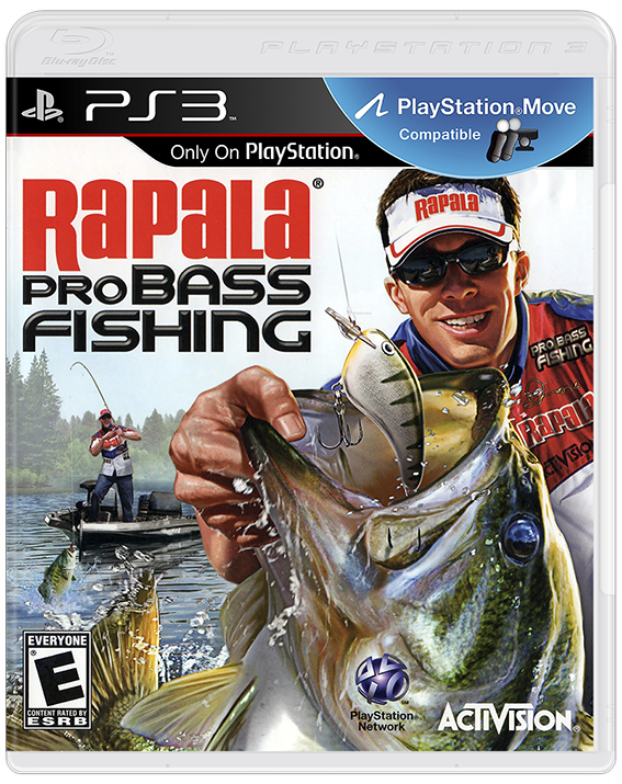 Rapala Pro Bass Fishing box art for Playstation 3